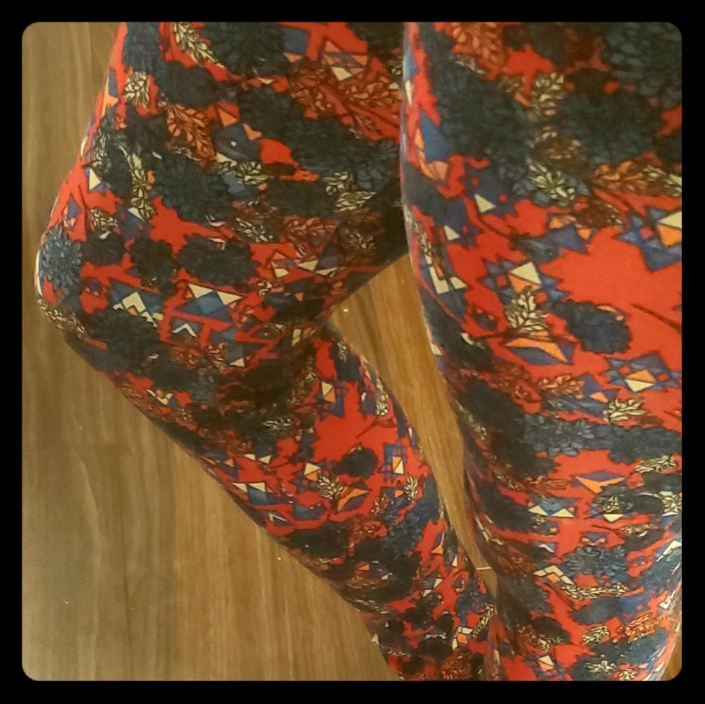 Floral leggings